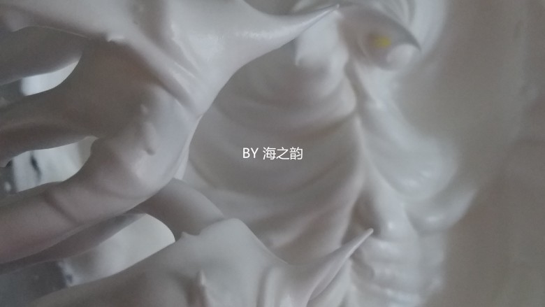 烫面蒸蛋糕,分三次加入糖,打至干性发泡