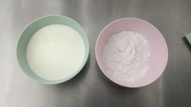 鲜奶麻薯,材料