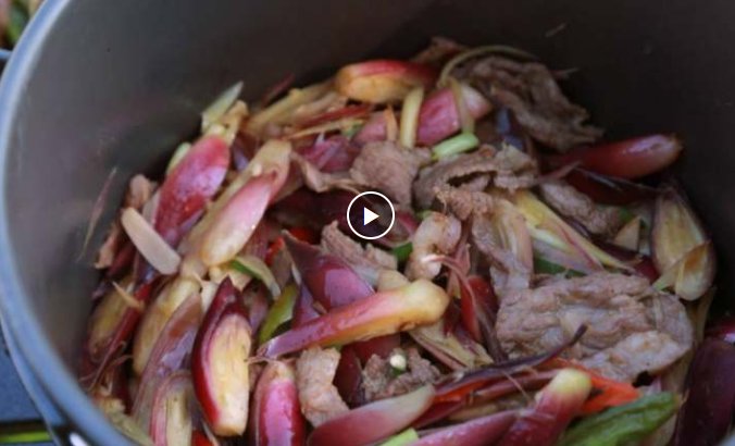 据说这是中国最美的地方，玩累了野外做几道美食