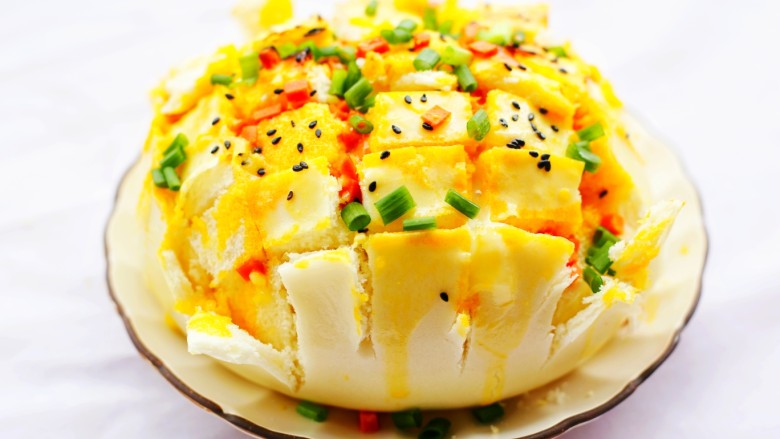 馒头创意吃法,以后早餐又多了新花样~