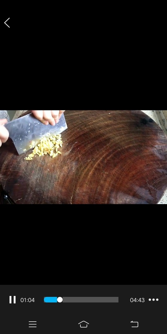 青椒牛肉,姜切末