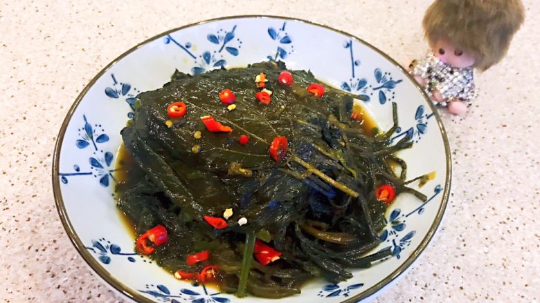 朝鲜风味小菜  香辣苏子叶