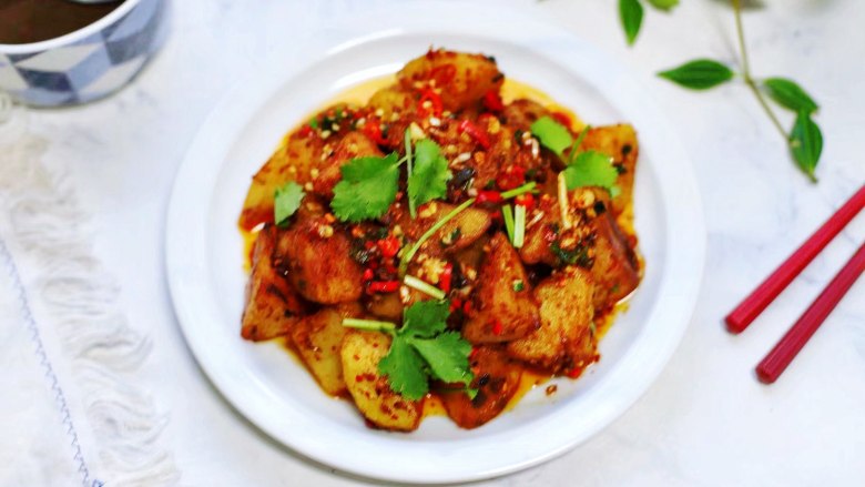香煎土豆块,看起来是不是很诱人啊?