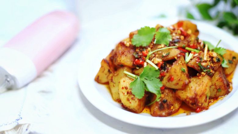 香煎土豆块,来尝尝吧!