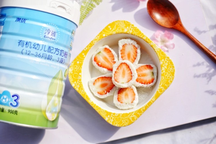 甜糯小可爱草莓大福