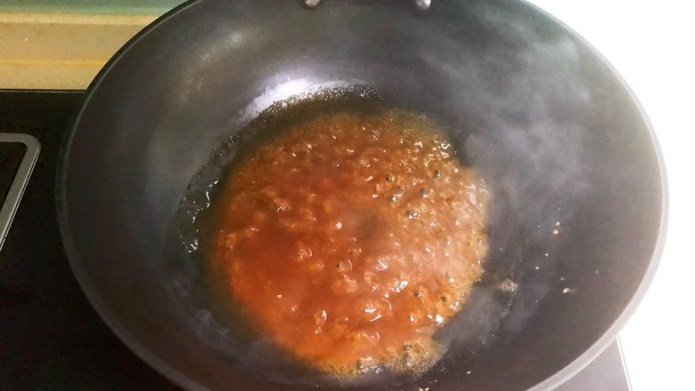 清蒸茄盒,烧开即可,浇汁做好了