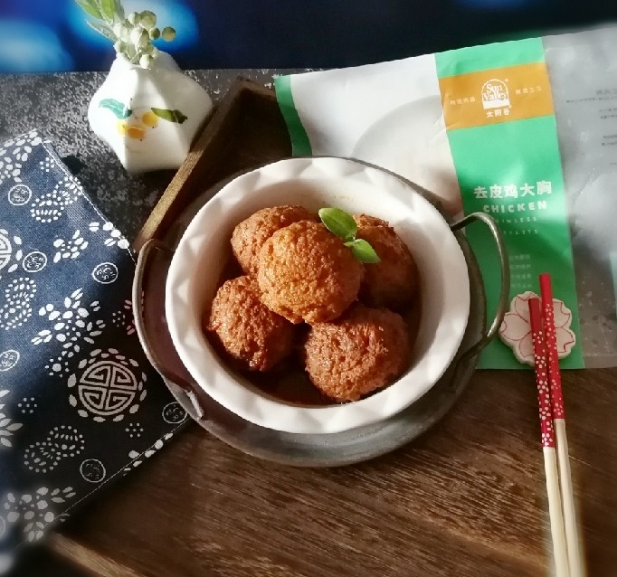 香卤番茄肉丸