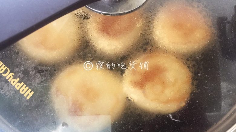 山药发面饼,记得烙饼的时候要盖上锅盖。