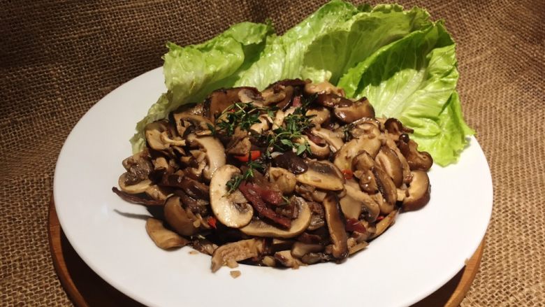 蒙德纳炒野菇,美美哒!