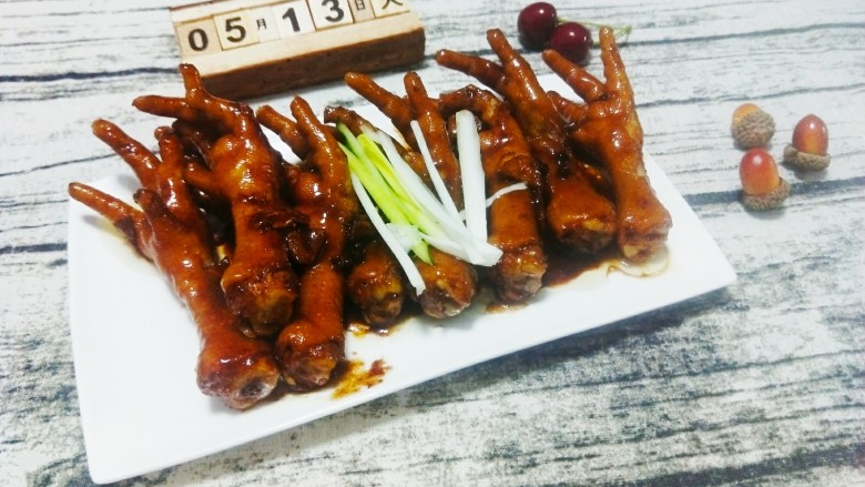 红烧大鸡脚,味道不错哦
