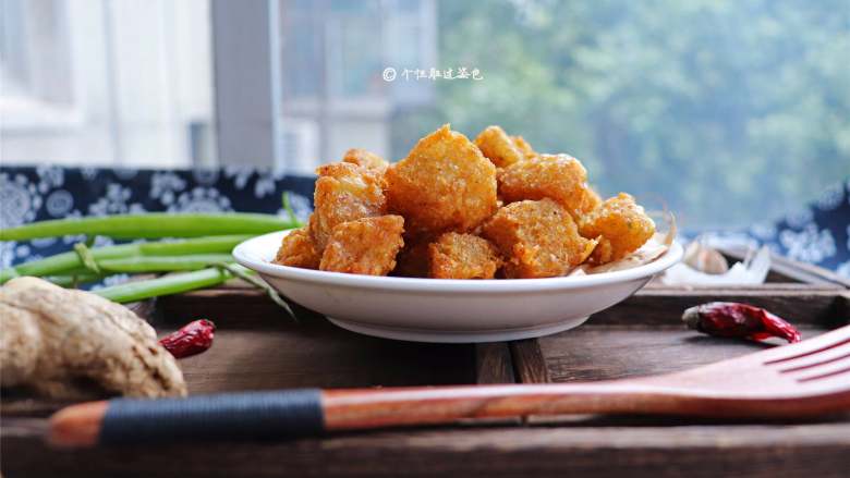自制鱼豆腐,用龙利鱼做的鱼豆腐,加入鸡蛋和木薯淀粉,口感Q弹,新鲜美味