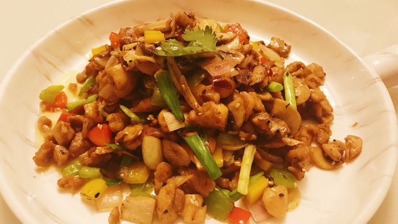 黑椒口蘑鸡腿,一起试试吧~