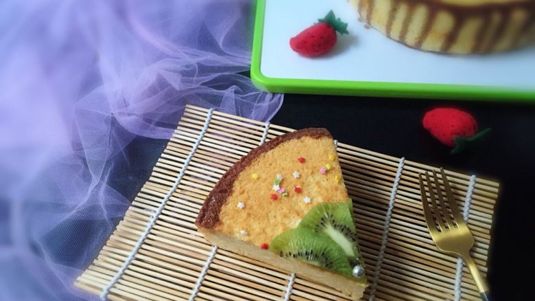 巧克力淋面裸蛋糕