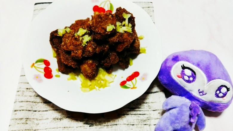 蒜泥粉蒸排骨,美味的蒜泥粉蒸排骨就好了,尝上一口,入口即化