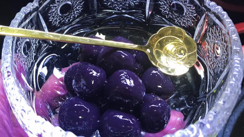 紫薯芋圆,Q弹美味~