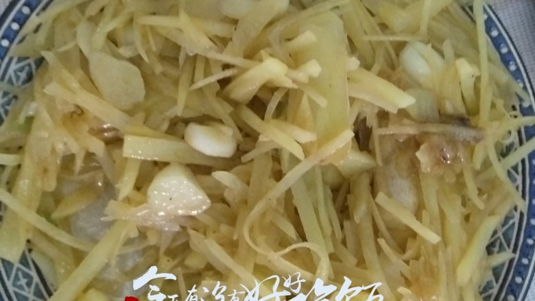 京酱肉丝,加个土豆丝