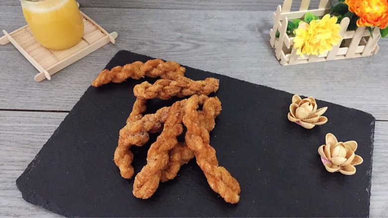 千层酥麻花,成品图!