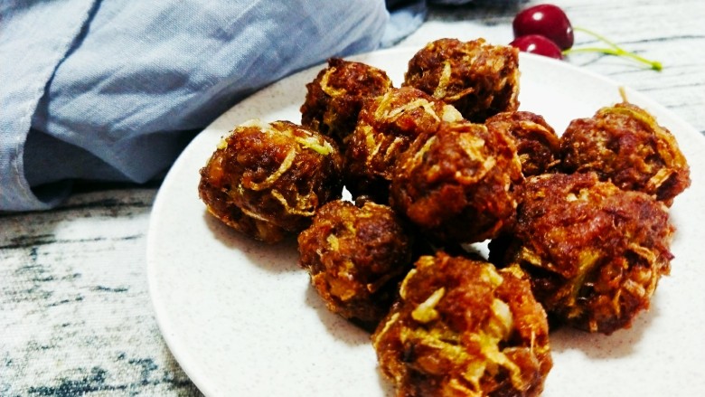 萝卜虾仁肉丸,成品图
