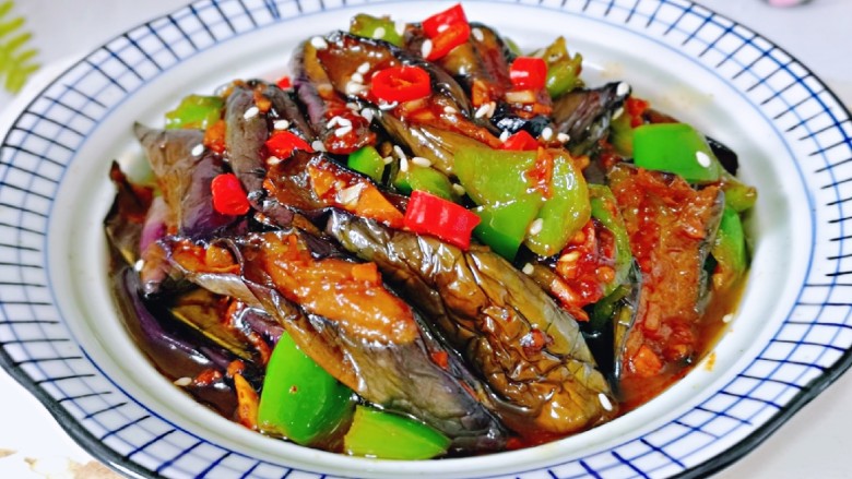 酱香茄子~下饭菜,美味的家常菜。