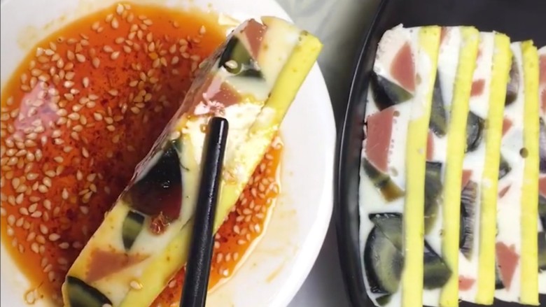 鸡蛋布丁,成品图