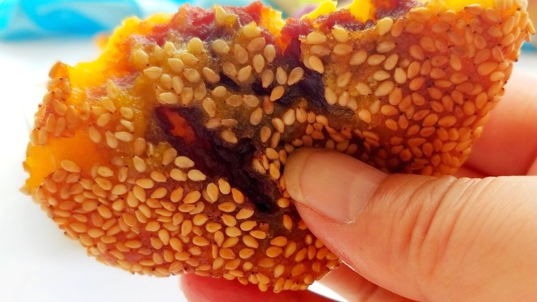 芝香南瓜饼,美美图片来一张,诱惑到你了吗?