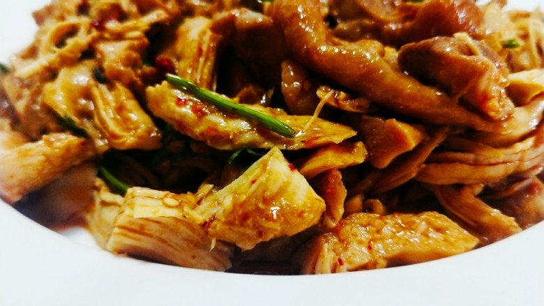 凉拌鸡,成品图
