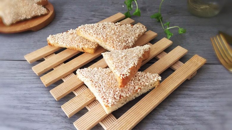 麻香吐司面包,成品图!