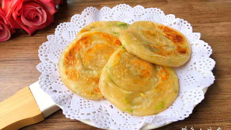 葱油饼,成品图