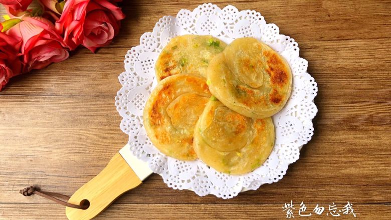 葱油饼,成品图