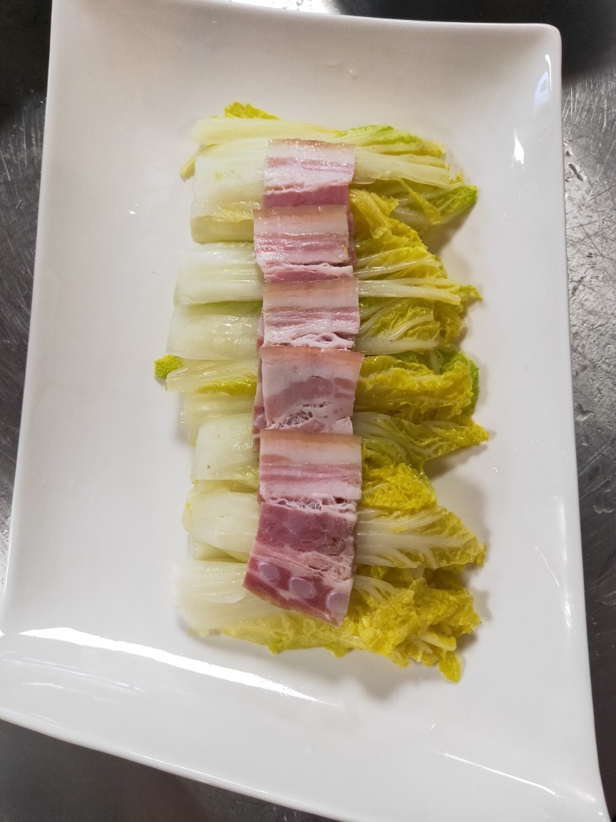咸肉蒸娃娃菜