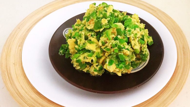 10分钟快手菜  锅塌青椒,锅塌青椒出锅了~