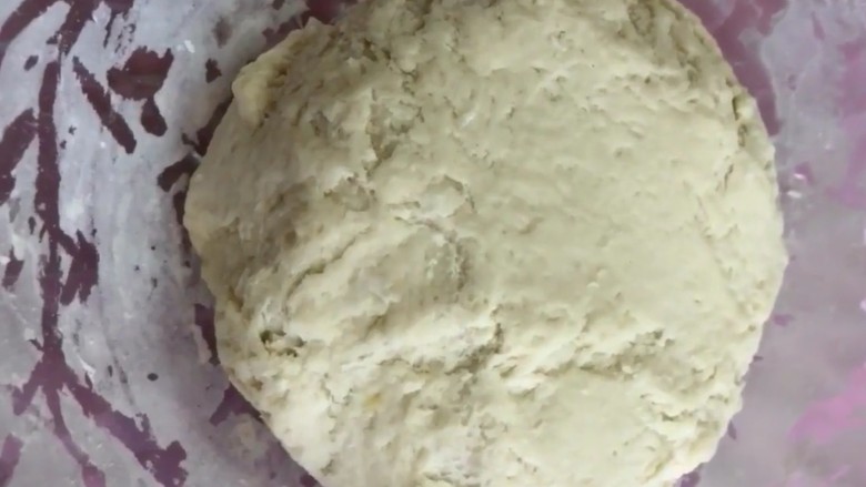 韭菜鸡蛋饼,霍成面团