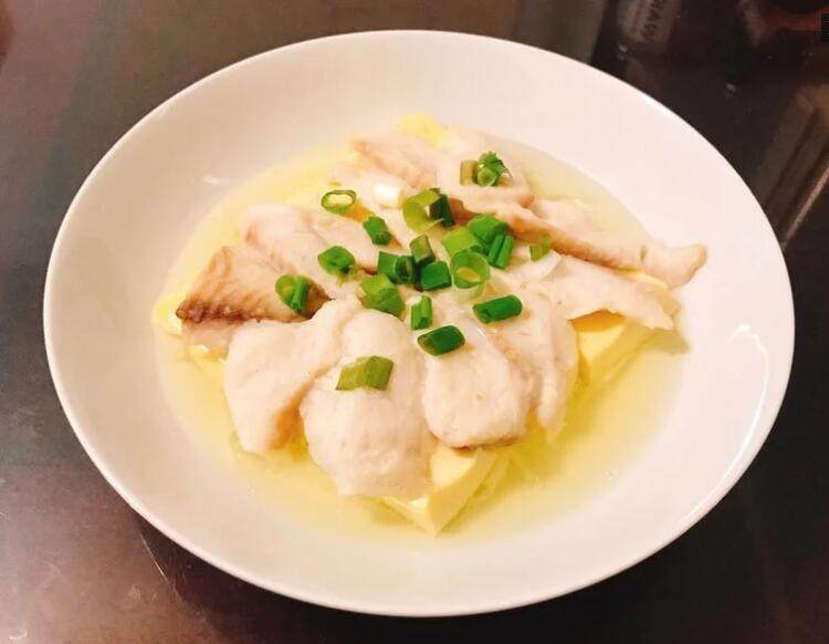 鯛鱼蛋豆腐(减脂料理),这样就完成啦!
