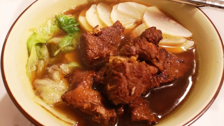 红烧牛肉面