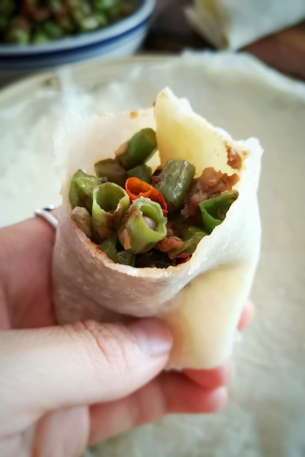 肉末豆角,来,一起吃饭吧!