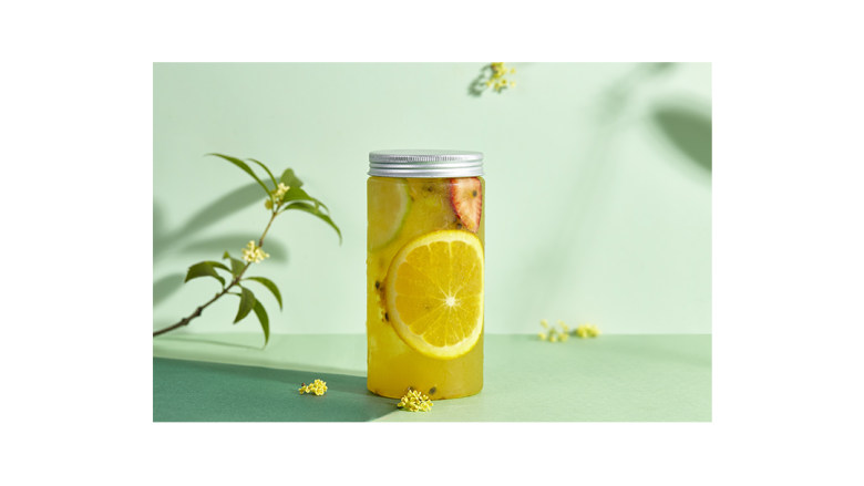 桂花壁画茶