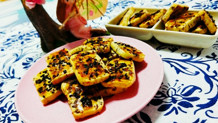 蔓越莓黑芝麻饼干