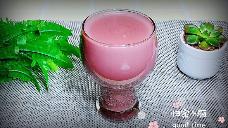 玫瑰花蜜红豆沙