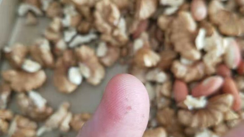 枣泥核桃糖,核桃一定要提前烤箱,没有烤箱可以用锅炒