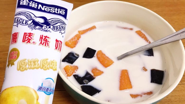 芋圆,炼乳也很重要!