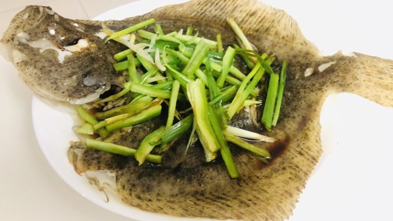 清蒸多宝鱼