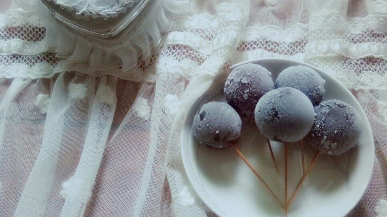 葡萄棒冰 #清爽夏日#,成品欣赏。