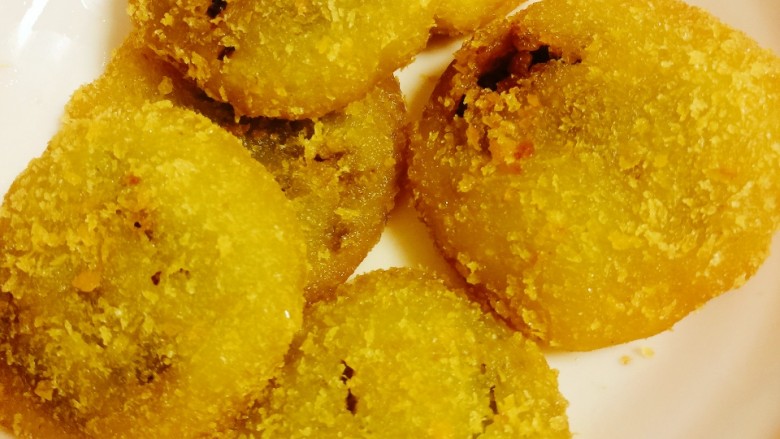 南瓜饼,太好吃了。