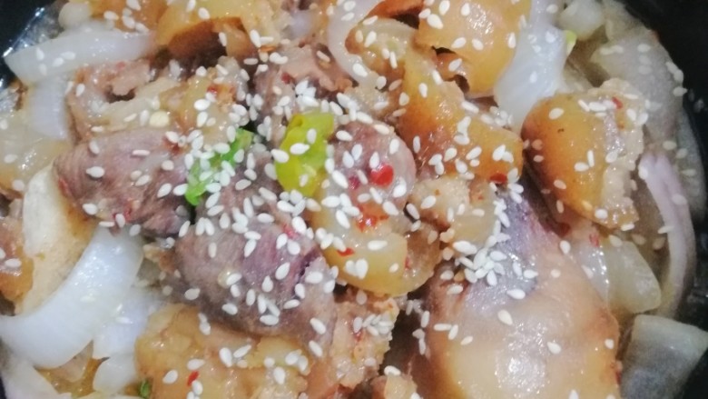 秘制猪脚,中火5分钟就可以上桌拉