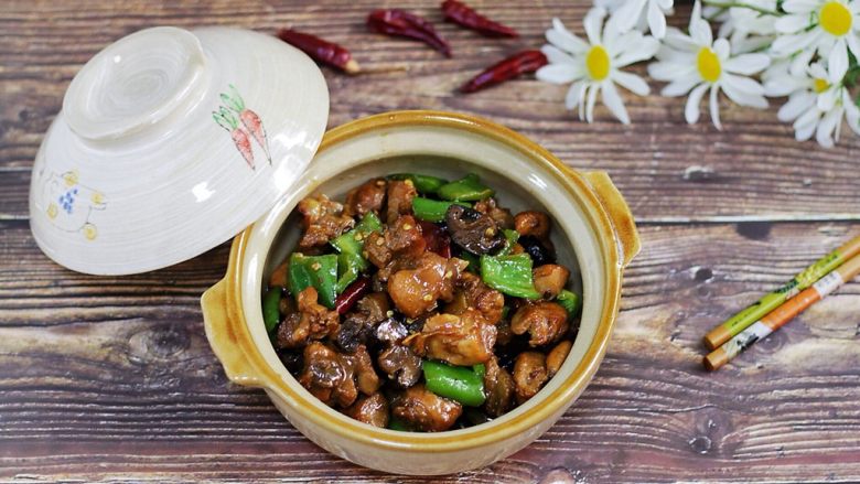 黄焖鸡,成品图。