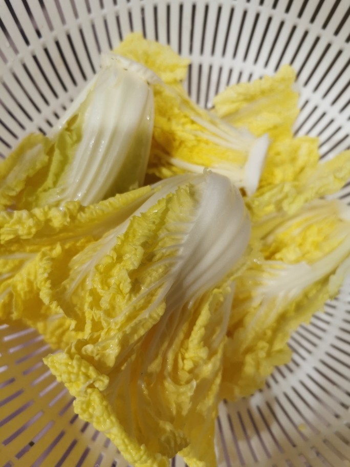 干贝粉丝娃娃菜,<a style='color:red;display:inline-block;' href='/shicai/ 140'>娃娃菜</a>清洗,浸泡,切开