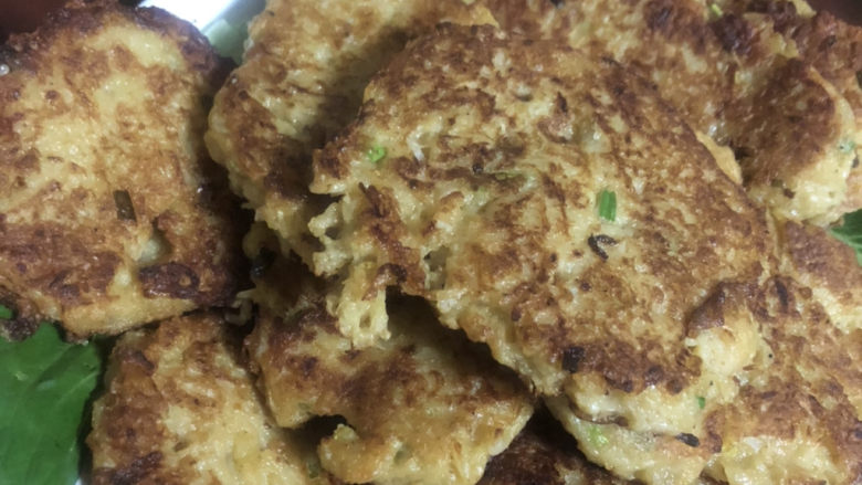 冬吃萝卜饼,出锅