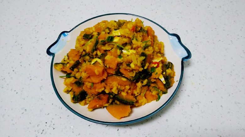 南瓜焖饭