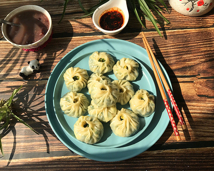 韭菜鸡蛋豆腐皮包,太香，太诱人了