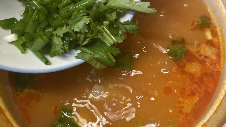 西红柿牛腩🍅,放香菜!!!激动人心!!!